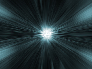 Screenshot №1 pro téma Bright rays on a dark background 320x240