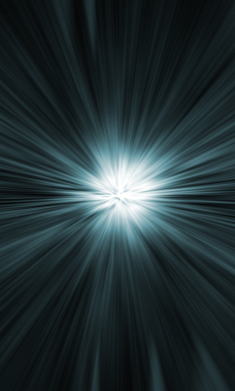 Sfondi Bright rays on a dark background 480x800