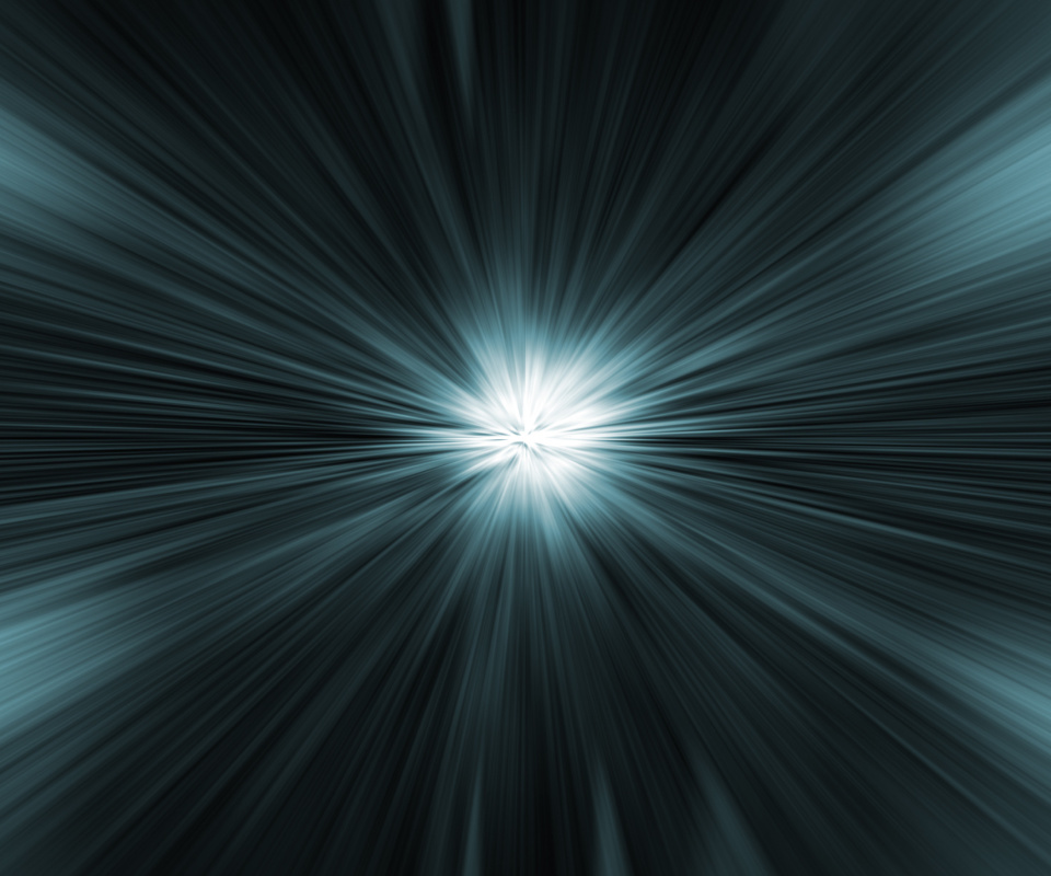 Sfondi Bright rays on a dark background 960x800
