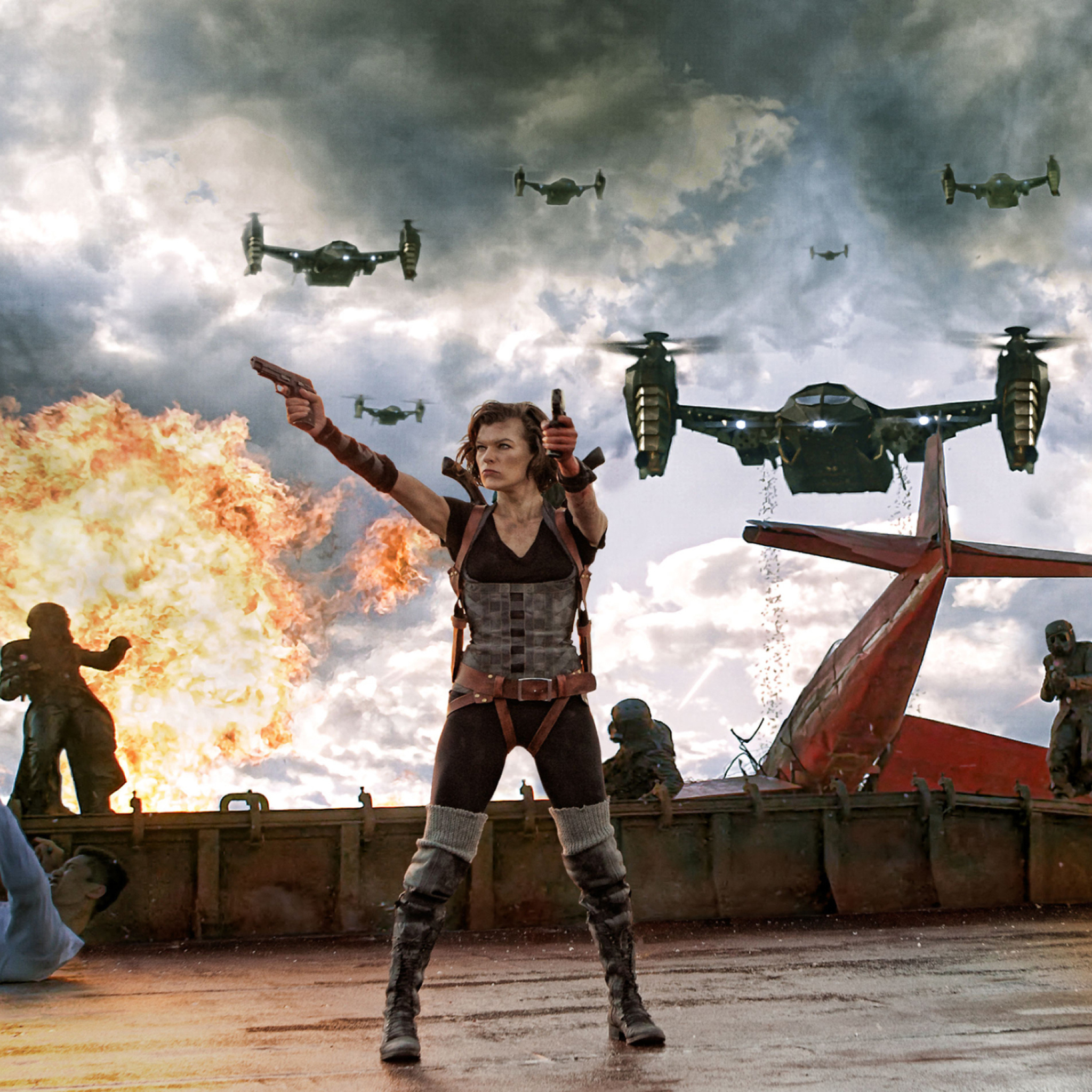 Screenshot №1 pro téma Resident Evil Retribution 2048x2048