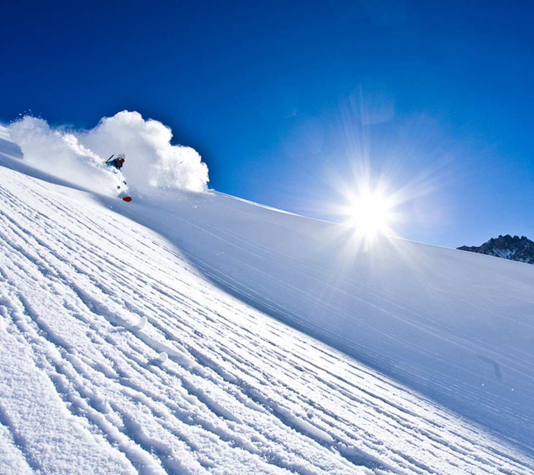 Обои Alpine Skiing 1080x960