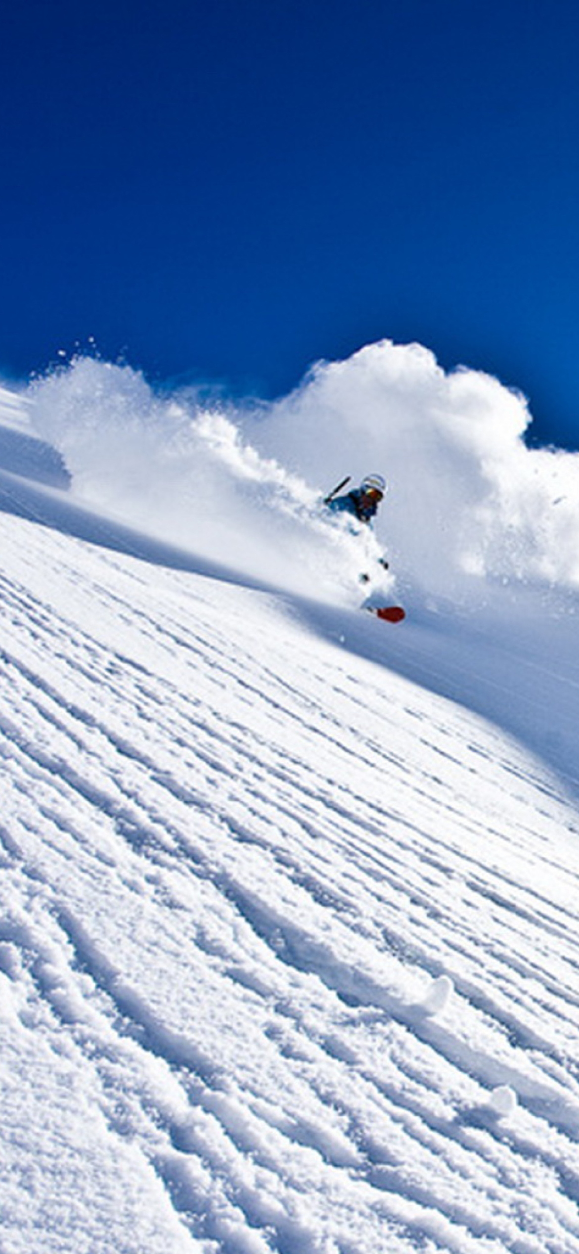 Fondo de pantalla Alpine Skiing 1170x2532