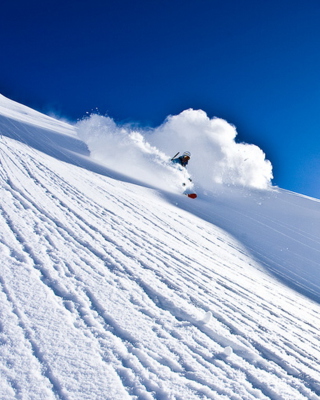 Alpine Skiing - Obrázkek zdarma pro LG Glance