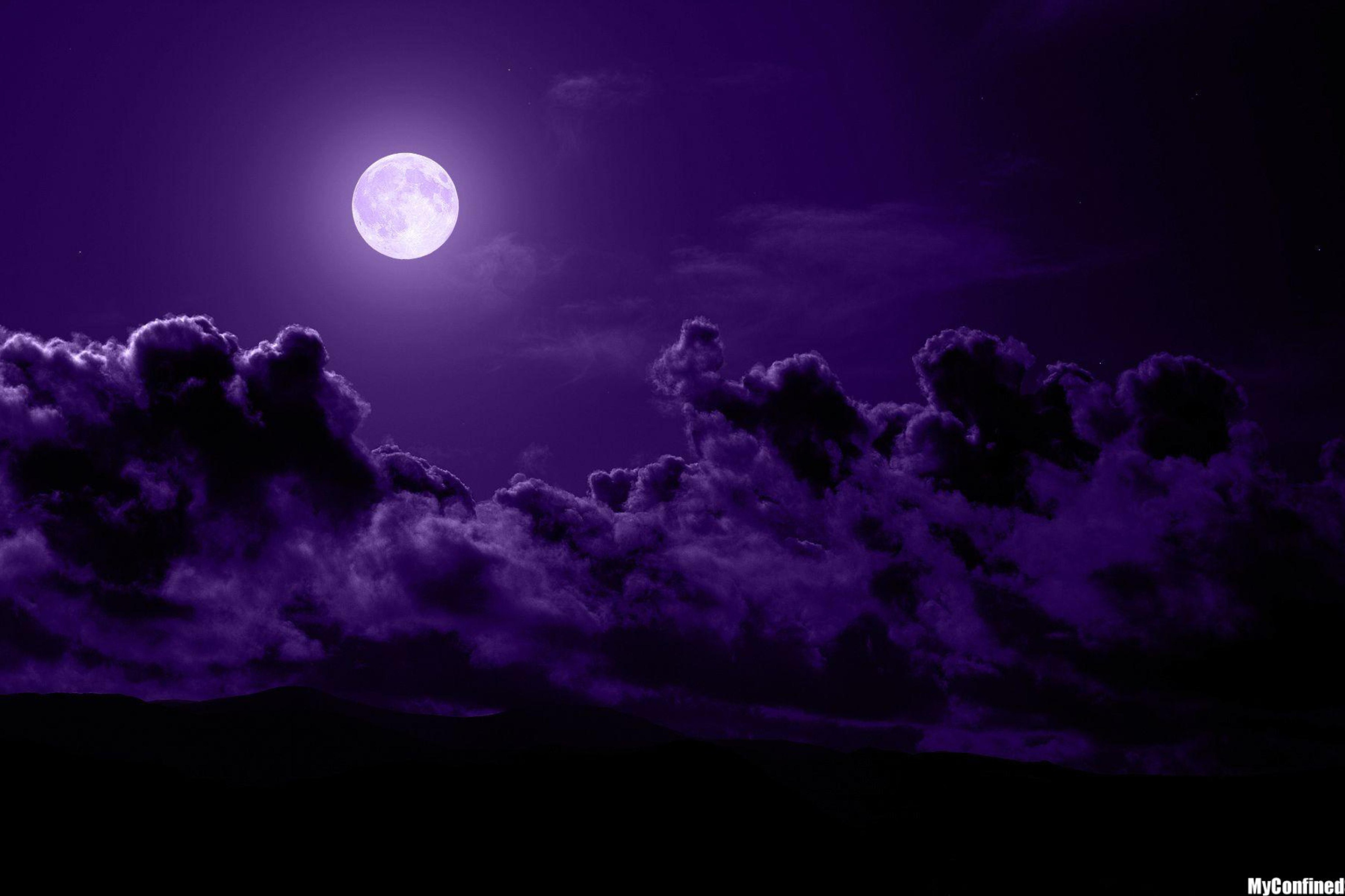 Обои Purple Moon 2880x1920