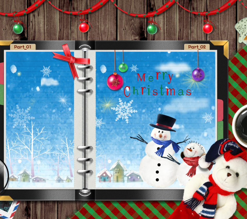 Screenshot №1 pro téma Christmas Desk 960x854