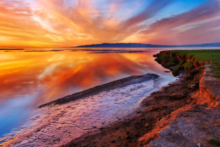 Evening Beach sfondi gratuiti per 1600x1200