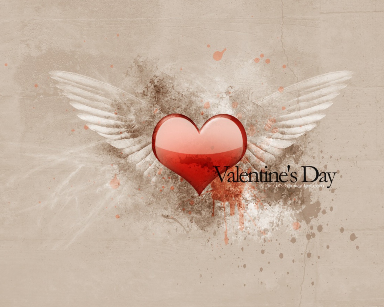 Das Valentine's Day Wallpaper 1280x1024