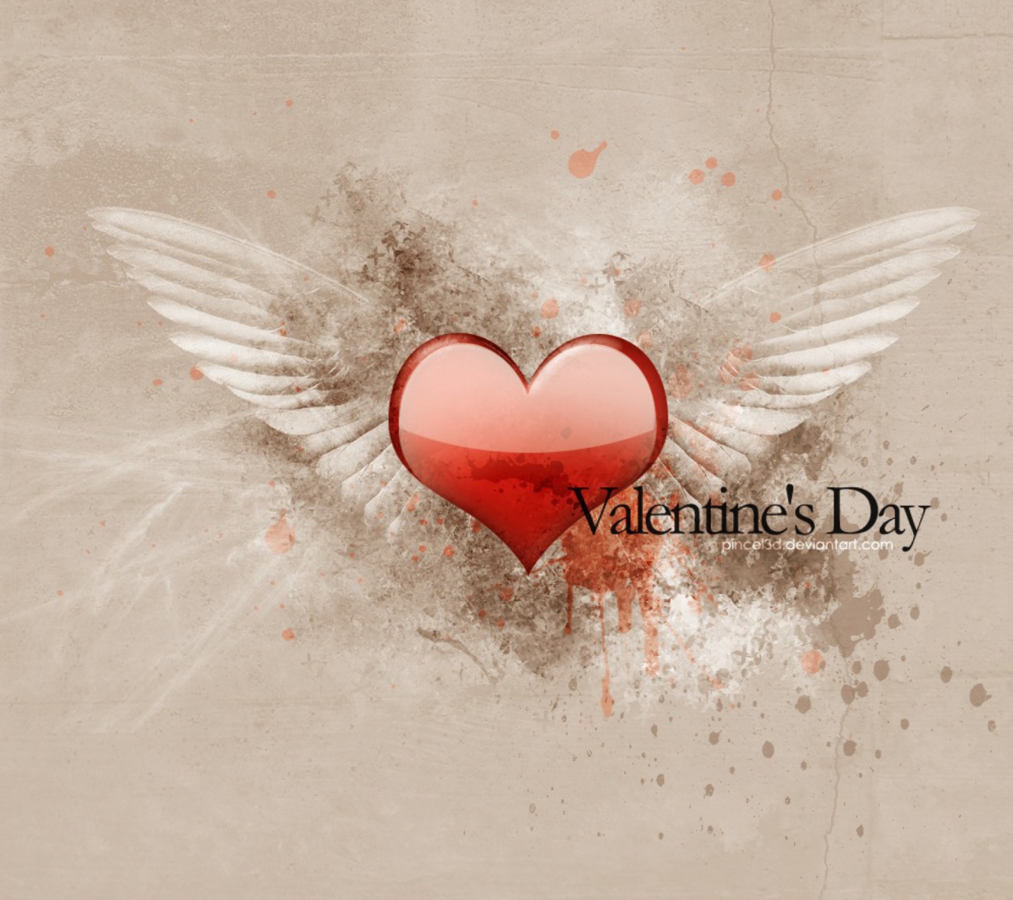 Das Valentine's Day Wallpaper 1440x1280