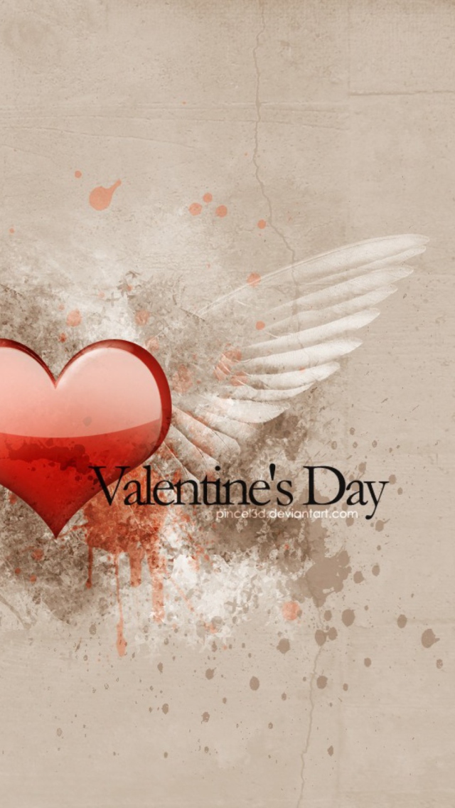 Das Valentine's Day Wallpaper 640x1136