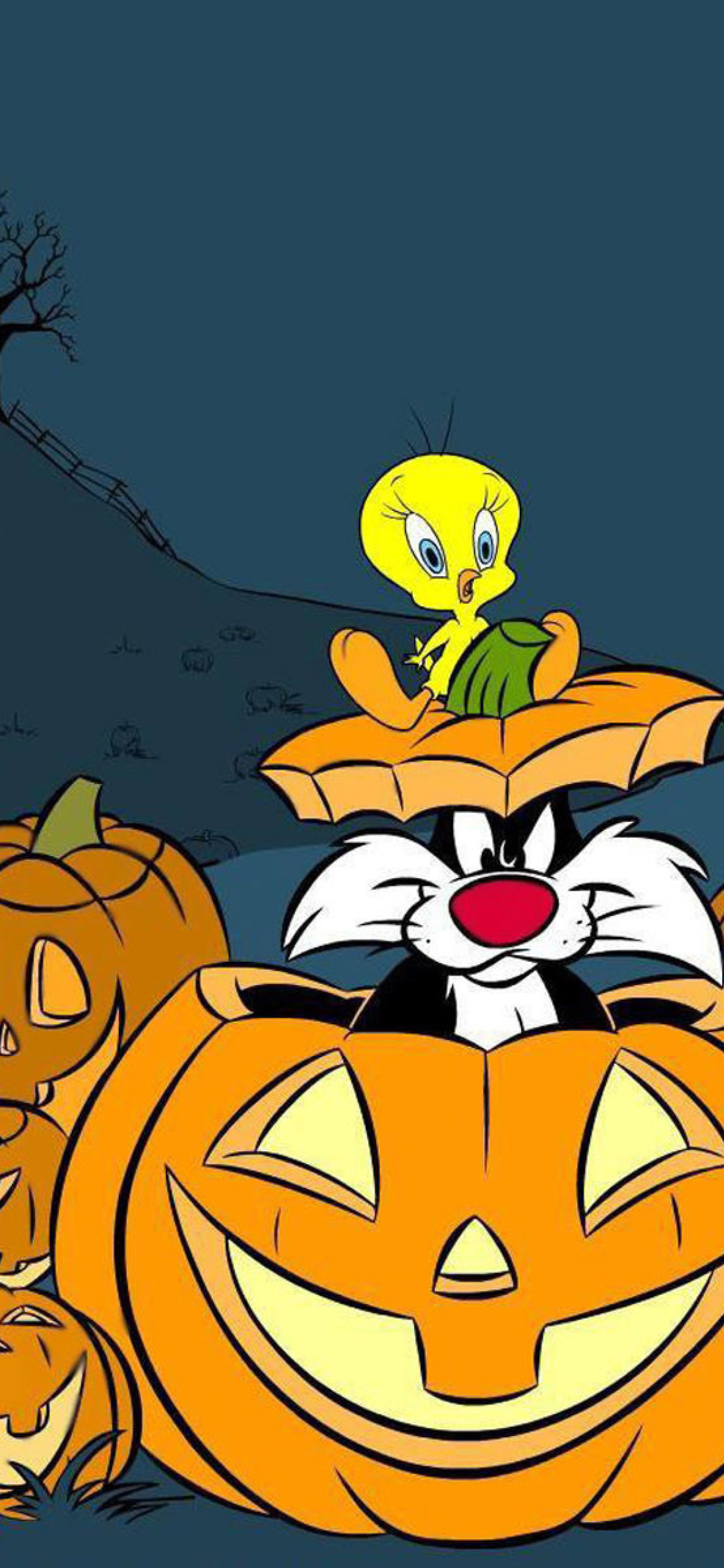 Sfondi Looney Tunes Halloween 1170x2532