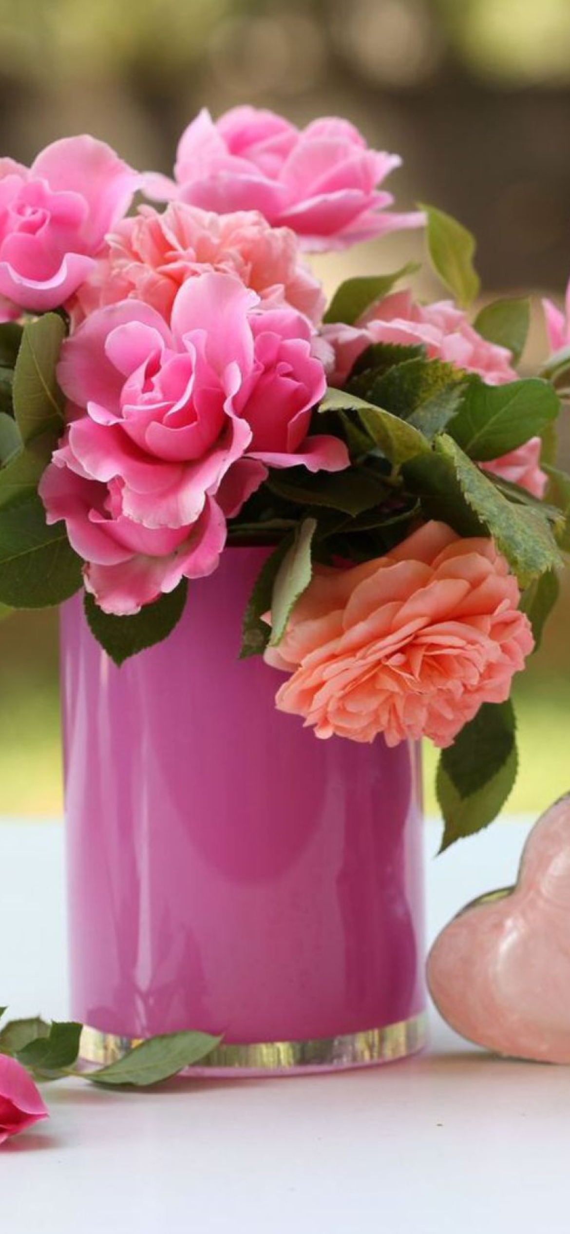 Sfondi Pink Bouquet 1170x2532