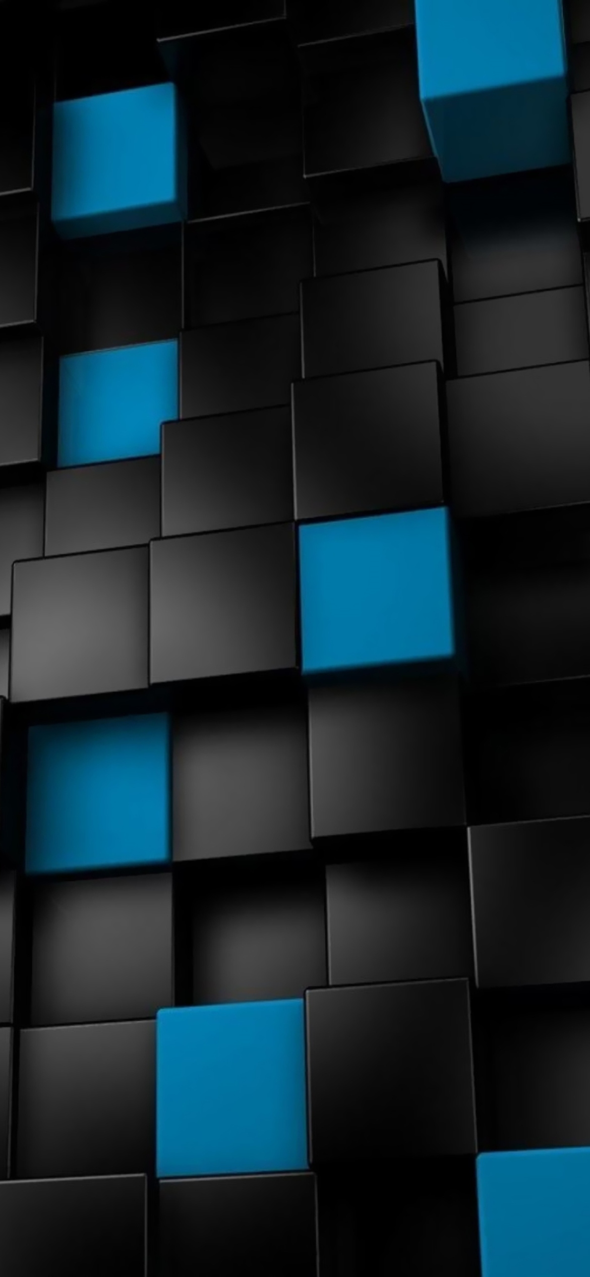 Fondo de pantalla Cube Abstract 1170x2532