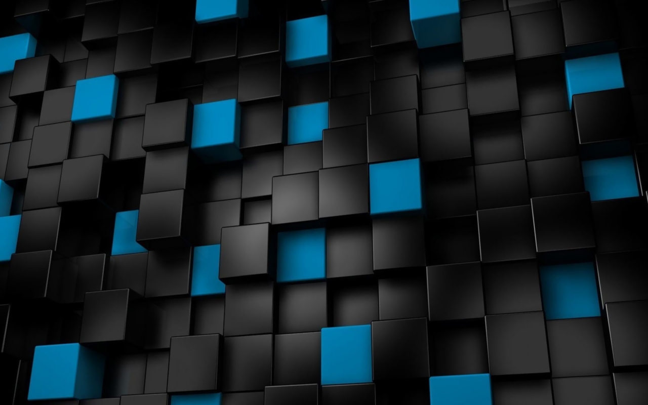 Fondo de pantalla Cube Abstract 1280x800