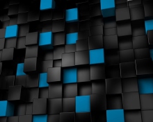 Das Cube Abstract Wallpaper 220x176