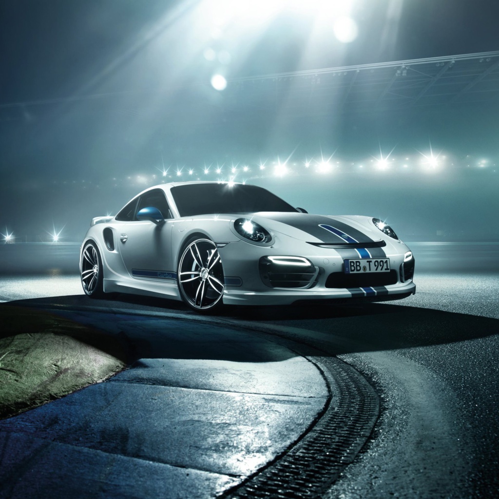 Fondo de pantalla Porsche Racing Car 1024x1024