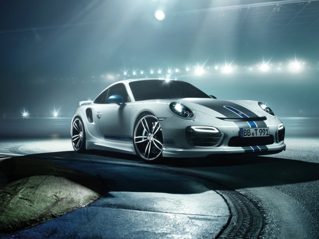 Das Porsche Racing Car Wallpaper 640x480