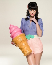 Katy Perry Ice-Cream wallpaper 176x220