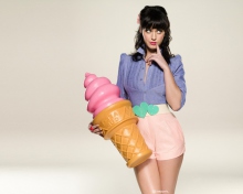 Das Katy Perry Ice-Cream Wallpaper 220x176