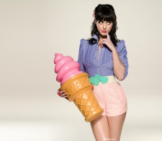Katy Perry Ice-Cream - Obrázkek zdarma pro iPad mini 2