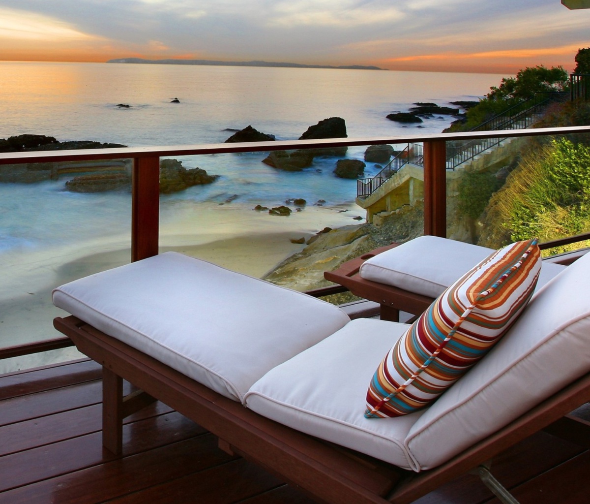 Sfondi Sunset Relax in Spa Hotel 1200x1024
