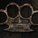 Sfondi New York Police Knuckles 128x128