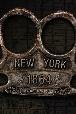 Sfondi New York Police Knuckles 320x480