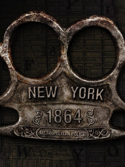 Fondo de pantalla New York Police Knuckles 480x640