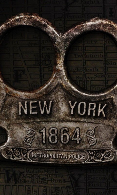 New York Police Knuckles wallpaper 480x800