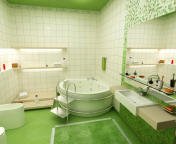 Sfondi Bathroom Interior Design 176x144