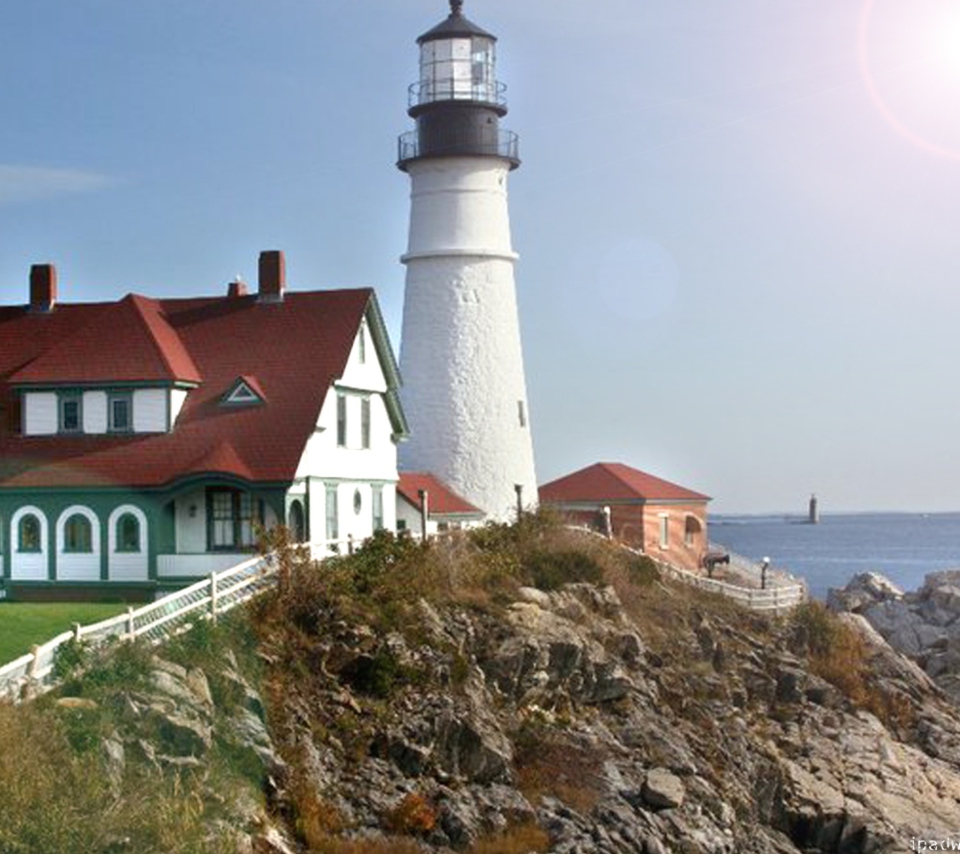 Das Fort Williams Lighthouse Wallpaper 960x854