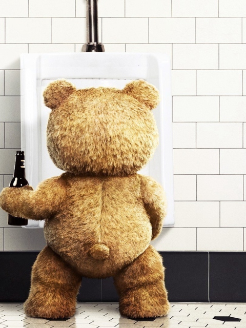 Das Ted Poster Wallpaper 480x640