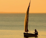 Sailing In Ocean screenshot #1 176x144