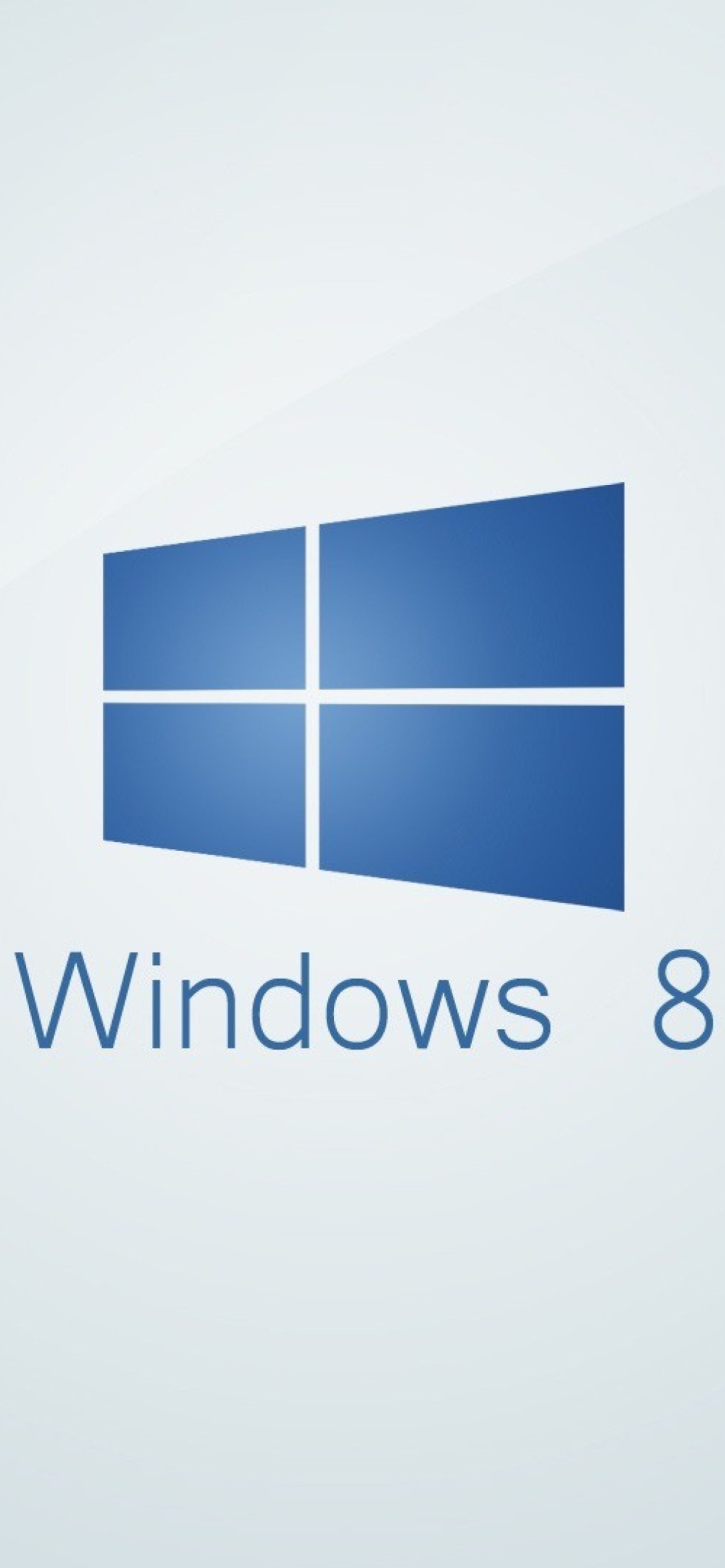 Fondo de pantalla Windows 8 Logo 1170x2532