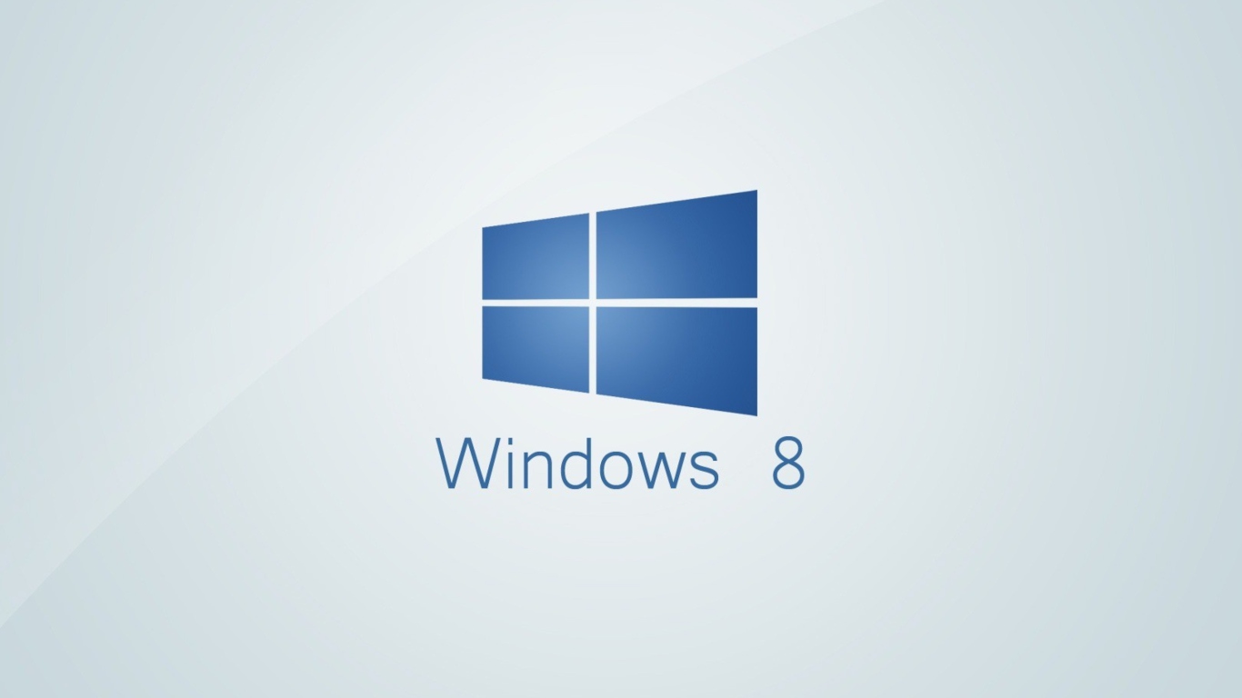 Screenshot №1 pro téma Windows 8 Logo 1366x768