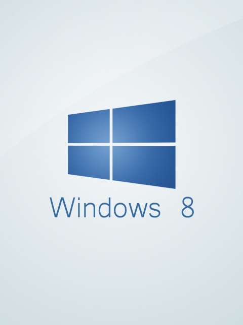 Das Windows 8 Logo Wallpaper 480x640
