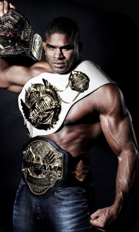 Screenshot №1 pro téma Alistair Overeem Mma Ufc Fighter Mixed 480x800