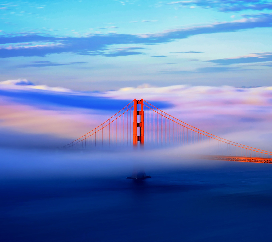 Das San Francisco Golden Gate Bridge Wallpaper 1080x960