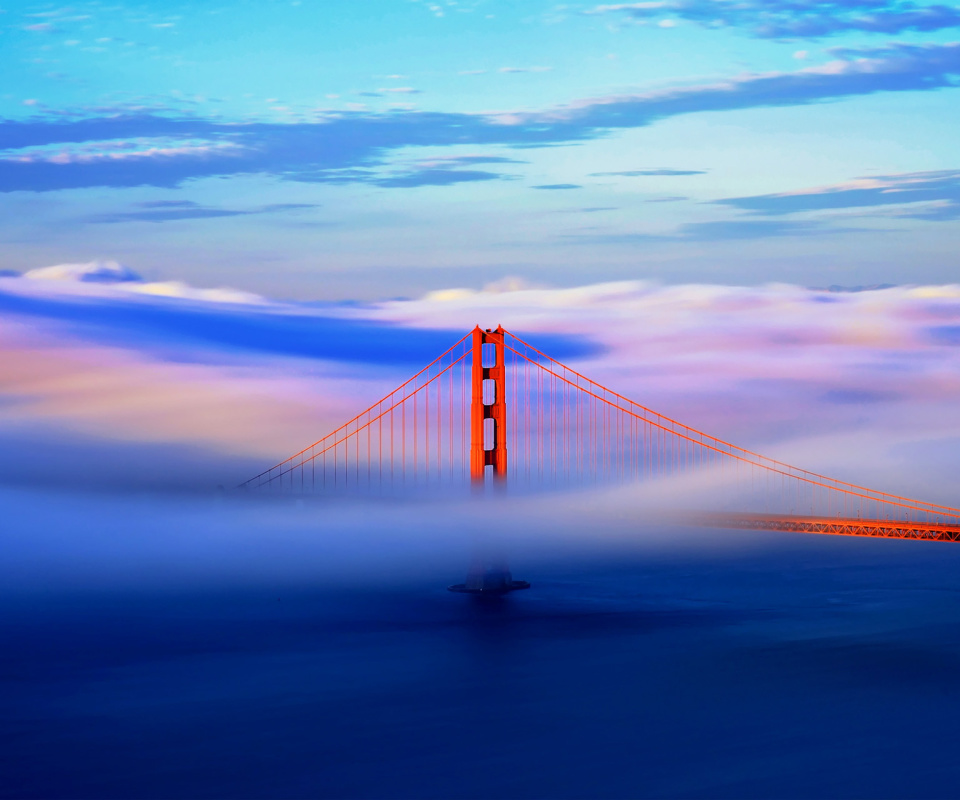 Обои San Francisco Golden Gate Bridge 960x800