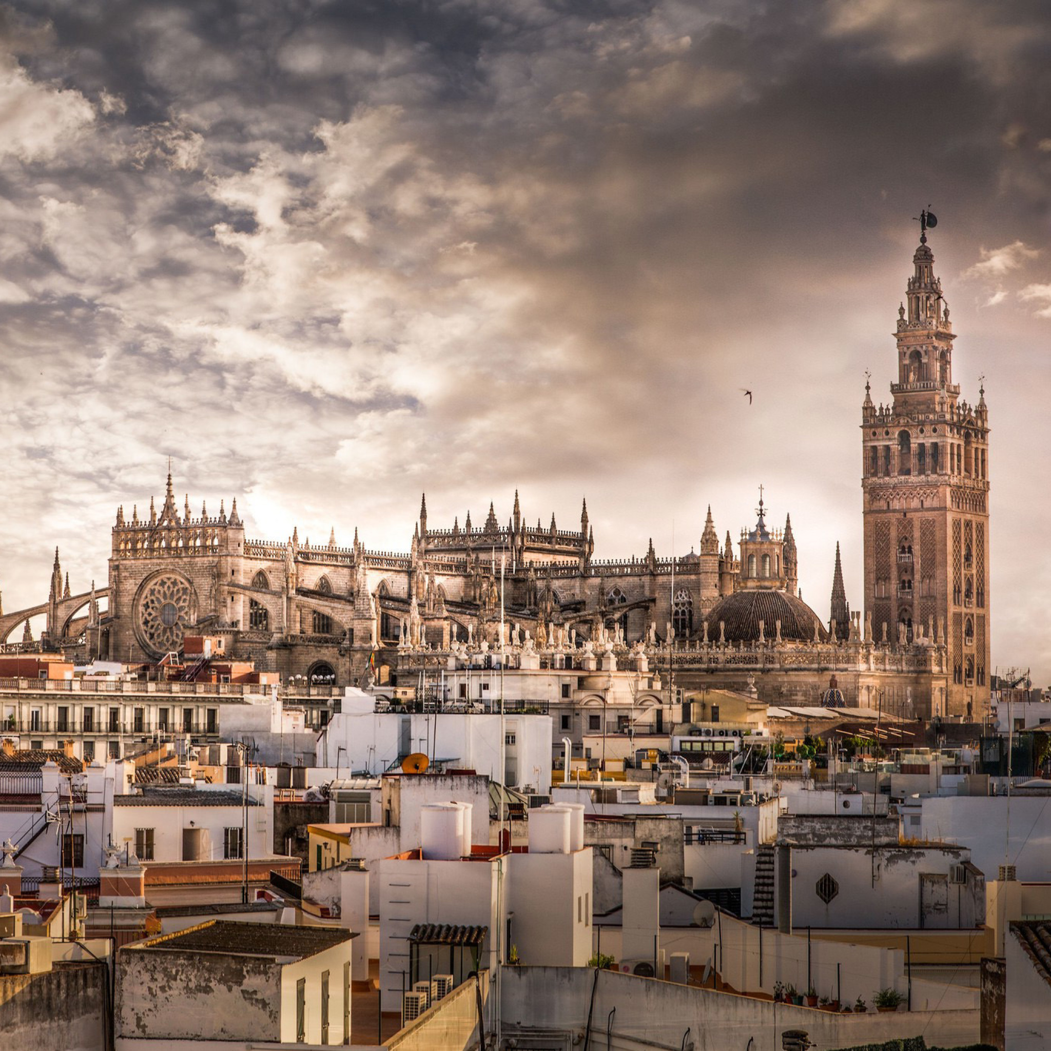 Fondo de pantalla Sevilla 2048x2048