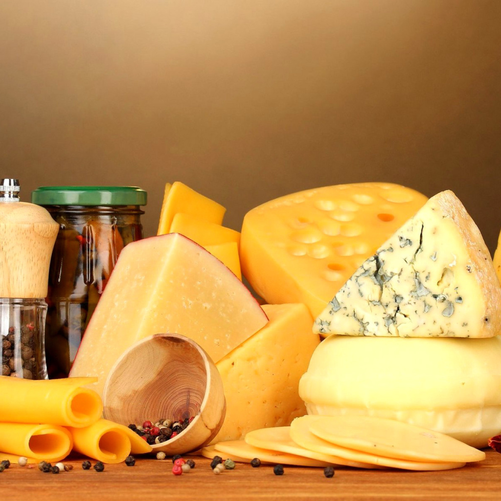 Das French cheese Wallpaper 1024x1024