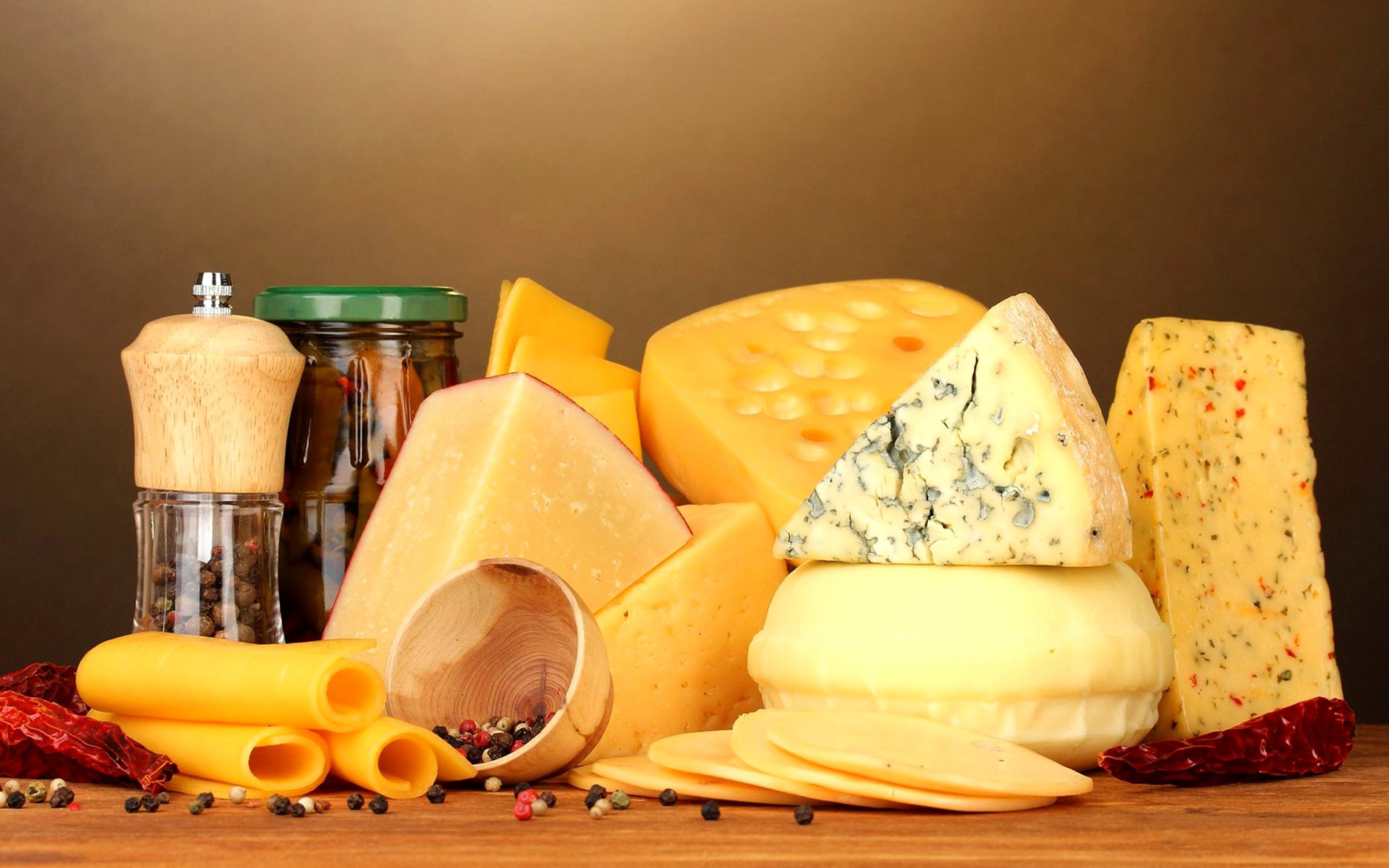 Das French cheese Wallpaper 2560x1600