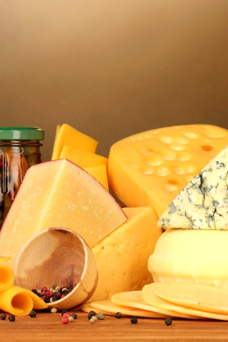 French cheese wallpaper 320x480