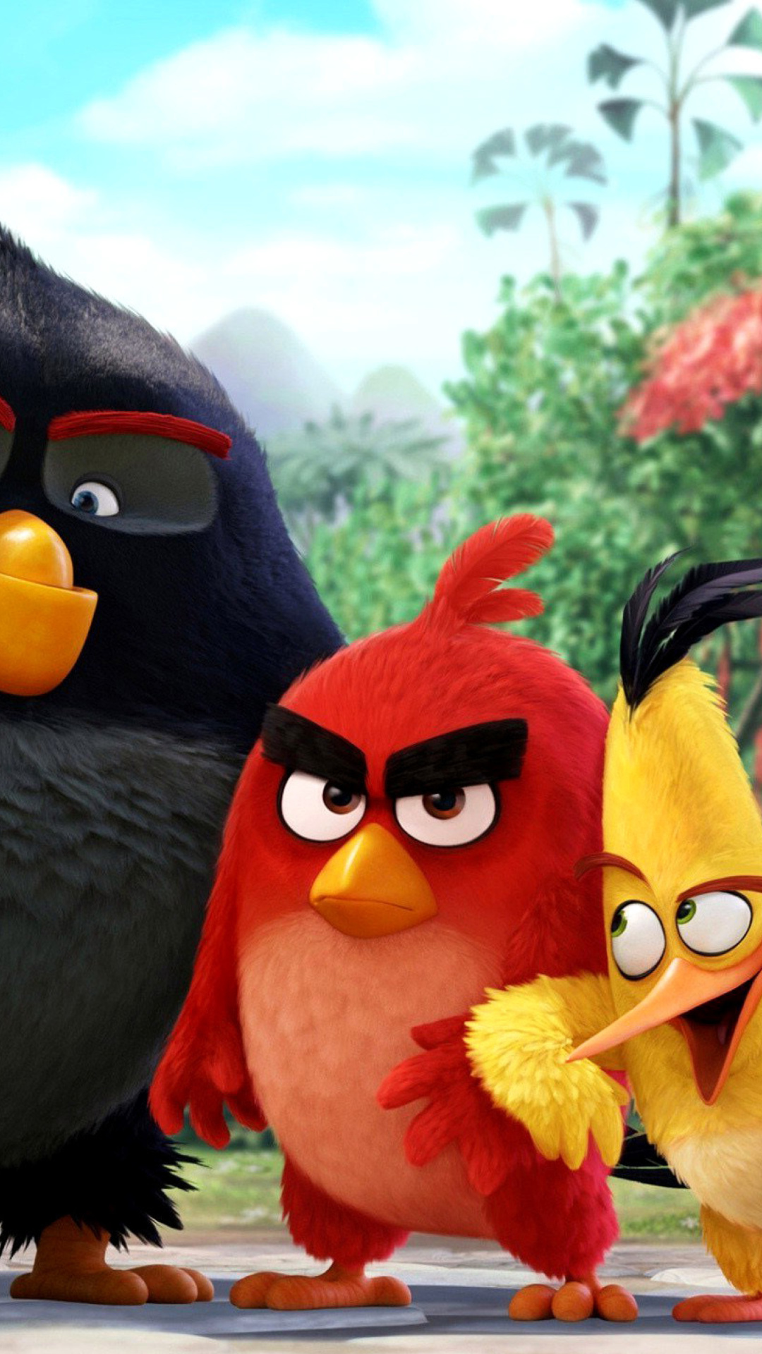 The Angry Birds Comedy Movie 2016 wallpaper 1080x1920