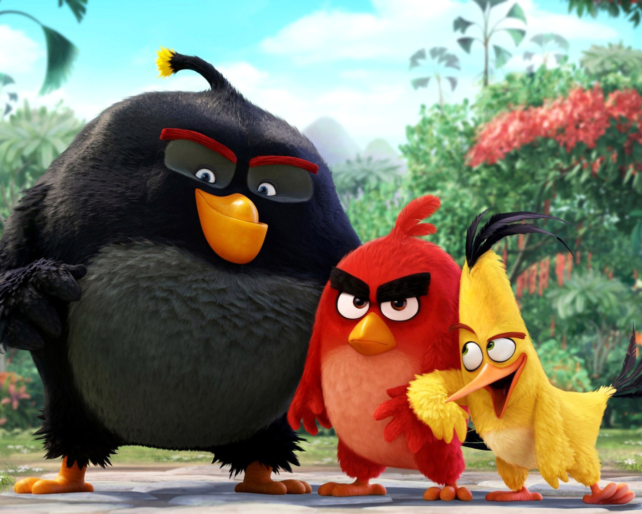 The Angry Birds Comedy Movie 2016 wallpaper 1280x1024