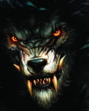 Fondo de pantalla Werewolf Artwork 128x160