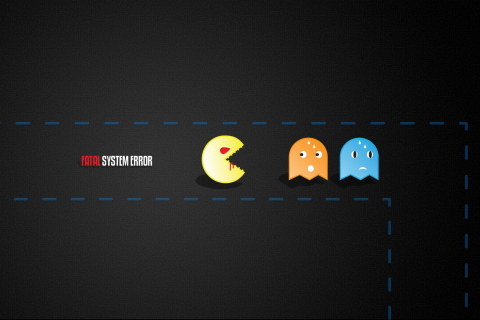 Screenshot №1 pro téma Pacman Yum-Yum 480x320