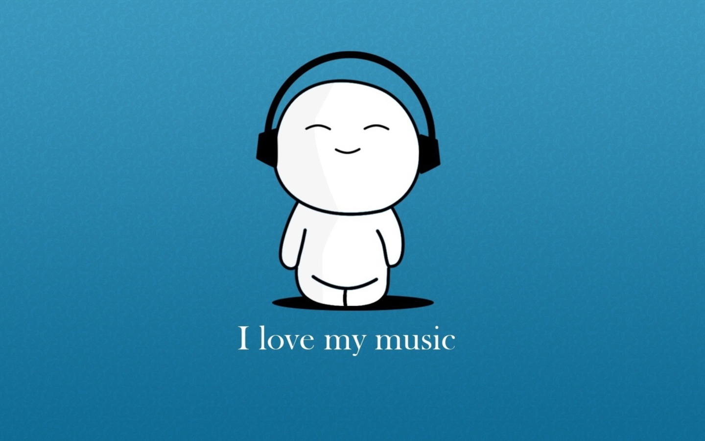Fondo de pantalla I Love My Music 1440x900