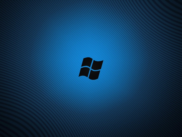 Fondo de pantalla Windows Blue Logo 640x480