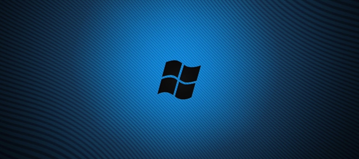 Обои Windows Blue Logo 720x320