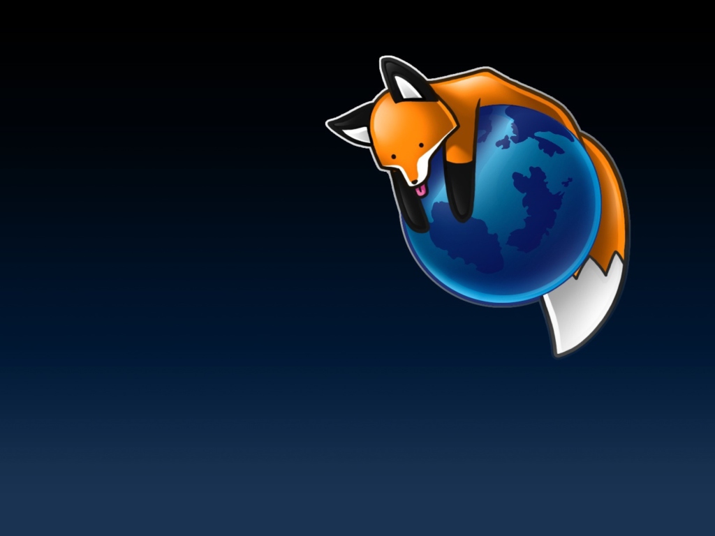 Das Tired Firefox Wallpaper 1024x768